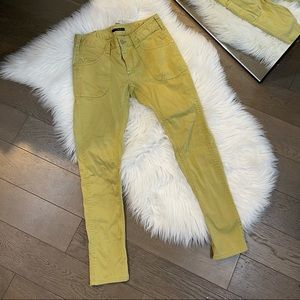 Olive Light Skinny Pants XS